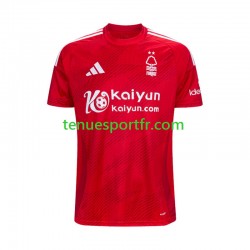 Homme Maillot Domicile Nottingham Forest 2024-2025 à Manches Courtes