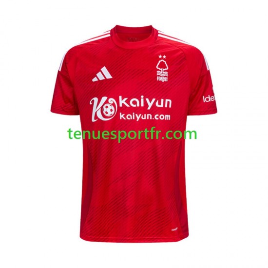 Homme Maillot Domicile Nottingham Forest 2024-2025 à Manches Courtes