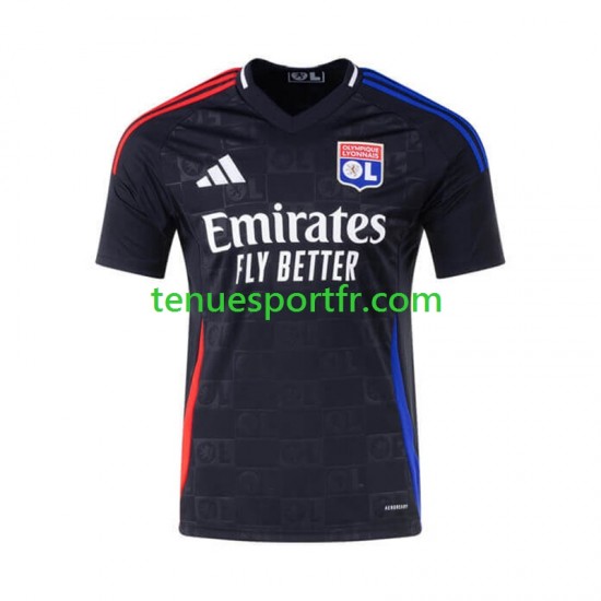 Homme Maillot Extérieur Olympique Lyonnais 2024-2025 à Manches Courtes