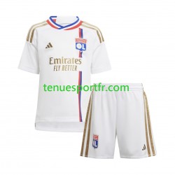 Kit Enfant Maillot Domicile Olympique Lyonnais 2023-2024 à Manches Courtes
