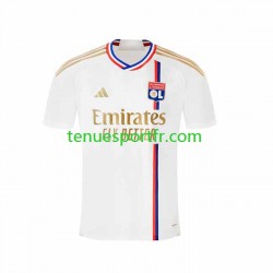 Homme Maillot Domicile Olympique Lyonnais 2023-2024 à Manches Courtes