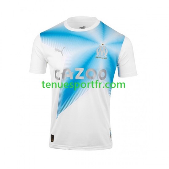 Homme Maillot Domicile Olympique de Marseille Anniversary 2022 2023 à Manches Courtes