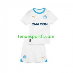 Kit Enfant Maillot Domicile Olympique de Marseille 2023-2024 à Manches Courtes