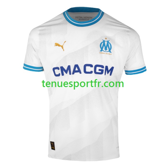 Homme Maillot Domicile Olympique de Marseille 2023-2024 à Manches Courtes