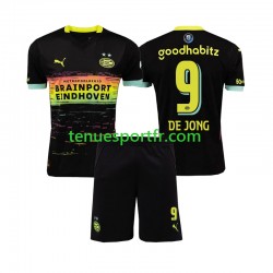 Kit Enfant Maillot Extérieur PSV Eindhoven DE JONG 9 2024-2025 à Manches Courtes