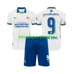 Kit Enfant Maillot Troisième PSV Eindhoven DE JONG 9 2024-2025 à Manches Courtes