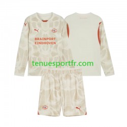 Kit Enfant Maillot Troisième PSV Eindhoven Gardien 2024-2025 à Manches Longues