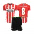 Kit Enfant Maillot Domicile PSV Eindhoven Sergino Dest 8 2024-2025 à Manches Courtes