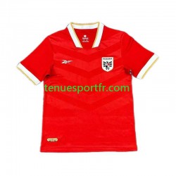 Homme Maillot Domicile Panama 2024 Rouge à Manches Courtes