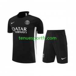Paris Saint-Germain Kit Maillot d'entraînement + Shorts 2023-2024 Noir