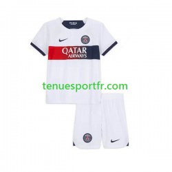 Kit Enfant Maillot Extérieur Paris Saint-Germain 2023-2024 à Manches Courtes