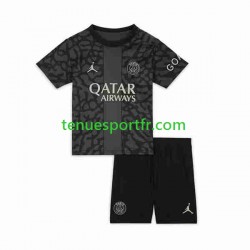 Kit Enfant Maillot Troisième Paris Saint-Germain 2023-2024 à Manches Courtes