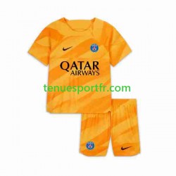 Kit Enfant Maillot Extérieur Paris Saint-Germain Gardien 2023-2024 à Manches Courtes