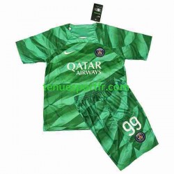 Kit Enfant Maillot Domicile Paris Saint-Germain Gardien Donnarumma 99 2023-2024 à Manches Courtes