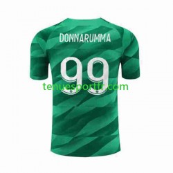 Homme Maillot Domicile Paris Saint-Germain Gardien Donnarumma 99 2023-2024 à Manches Courtes