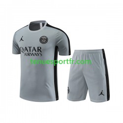 Paris Saint-Germain Kit Maillot d'entraînement + Shorts 2023-2024 Gris
