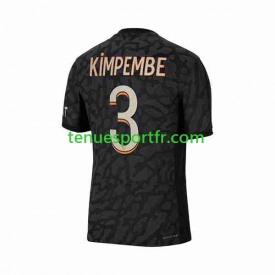 Homme Maillot Troisième Paris Saint-Germain Kimpembe 3 2023-2024 à Manches Courtes