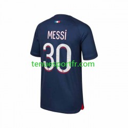 Homme Maillot Domicile Paris Saint-Germain Lionel Messi 30 2023-2024 à Manches Courtes