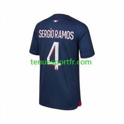 Homme Maillot Domicile Paris Saint-Germain Sergio Ramos 4 2023-2024 à Manches Courtes
