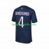 Homme Maillot Domicile Paris Saint-Germain Sergio Ramos 4 2023-2024 à Manches Courtes