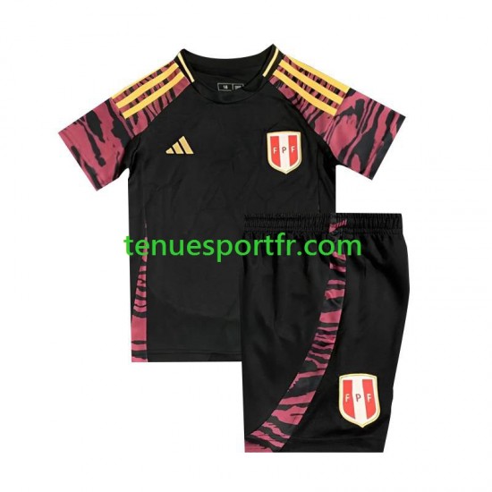 Kit Enfant Maillot Extérieur Pérou Copa America 2024 à Manches Courtes