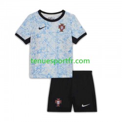 Kit Enfant Maillot Extérieur Portugal Euro 2024 à Manches Courtes