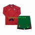 Kit Enfant Maillot Domicile Portugal Euro 2024 à Manches Longues