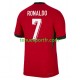 Homme Maillot Domicile Portugal Cristiano Ronaldo 7 Euro 2024 à Manches Courtes