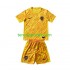 Kit Enfant Maillot Domicile Portugal Gardien Euro 2024 Jaune à Manches Courtes