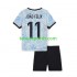 Kit Enfant Maillot Extérieur Portugal Joao Felix 11 Euro 2024 à Manches Courtes