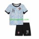Kit Enfant Maillot Extérieur Portugal Joao Felix 11 Euro 2024 à Manches Courtes