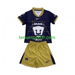 Kit Enfant Maillot Extérieur Pumas UNAM 2024-2025 à Manches Courtes