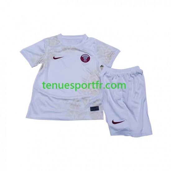 Kit Enfant Maillot Extérieur Qatar World Cup 2022 à Manches Courtes