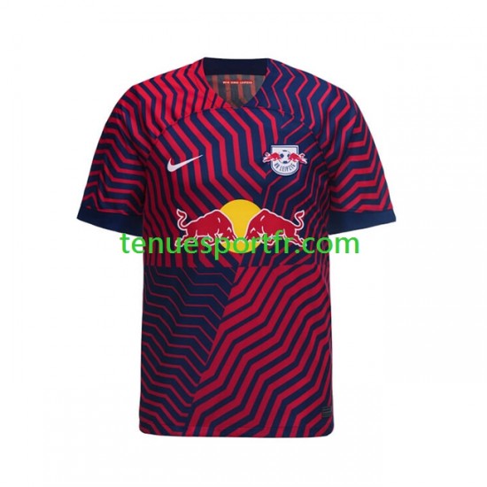 Homme Maillot Extérieur RB Leipzig 2023-2024 à Manches Courtes