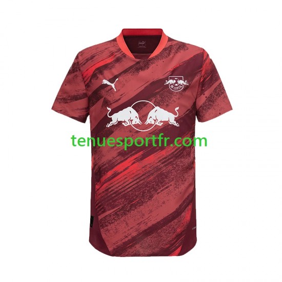 Homme Maillot Extérieur RB Leipzig 2024-2025 à Manches Courtes