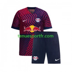 Kit Enfant Maillot Extérieur RB Leipzig 2023-2024 à Manches Courtes