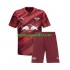 Kit Enfant Maillot Extérieur RB Leipzig 2024-2025 à Manches Courtes