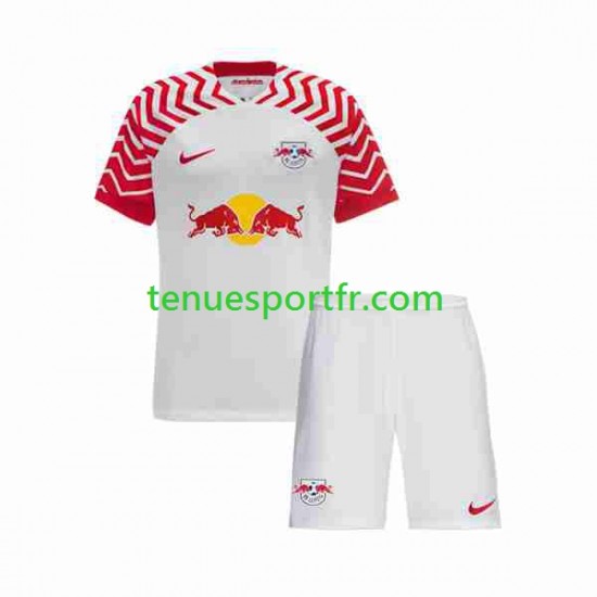 Kit Enfant Maillot Domicile RB Leipzig 2023-2024 à Manches Courtes