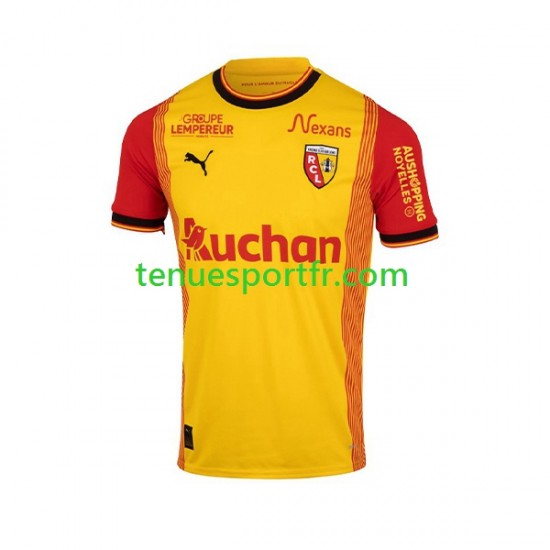 Homme Maillot Domicile RC Lens 2023-2024 à Manches Courtes