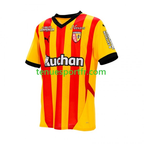 Homme Maillot Domicile RC Lens 2024-2025 à Manches Courtes