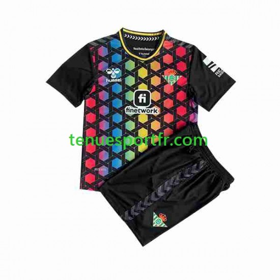 Kit Enfant Maillot Domicile Real Betis Gardien 2023-2024 à Manches Courtes