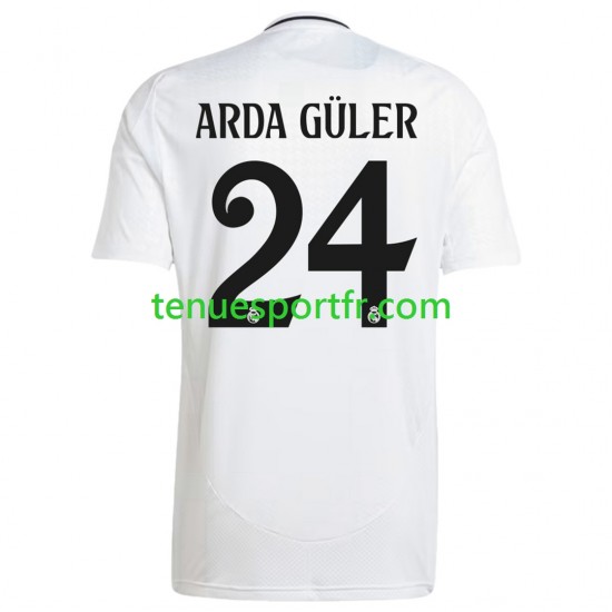 Homme Maillot Domicile Real Madrid ARDA GULER 24 2024-2025 à Manches Courtes