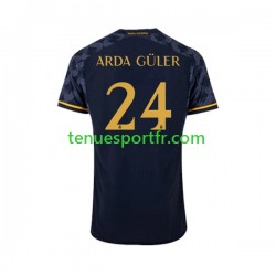 Homme Maillot Extérieur Real Madrid Arda Guler 24 2023-2024 à Manches Courtes