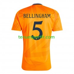 Homme Maillot Extérieur Real Madrid BELLINGHAM 5 2024-2025 à Manches Courtes