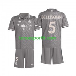 Kit Enfant Maillot Troisième Real Madrid Bellingham 5 2024-2025 à Manches Courtes