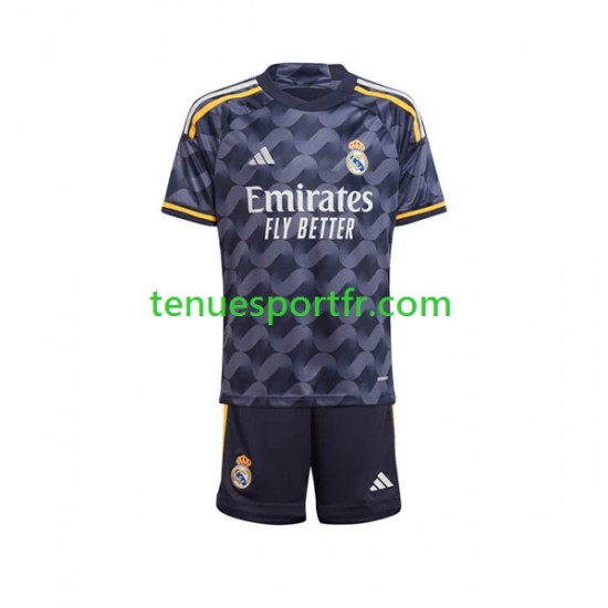 Kit Enfant Maillot Extérieur Real Madrid 2023-2024 à Manches Courtes