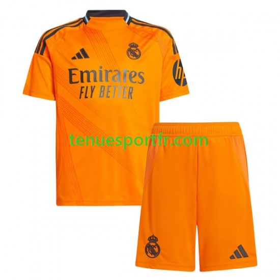 Kit Enfant Maillot Extérieur Real Madrid 2024-2025 à Manches Courtes