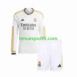 Kit Enfant Maillot Domicile Real Madrid 2023-2024 à Manches Longues