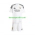 Kit Enfant Maillot Domicile Real Madrid 2024-2025 Blanc à Manches Courtes