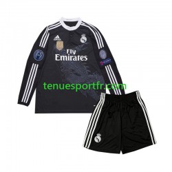 Kit Enfant Maillot Retro Troisième Real Madrid 2014 à Manches Longues